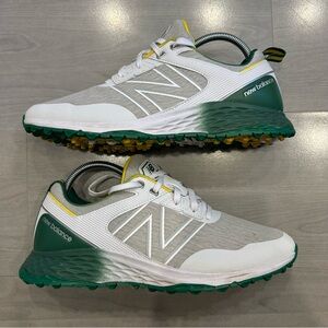 New Balance Fresh Foam Contend Mens 9.5 White Spikeless Golf Shoes NBG4006WG